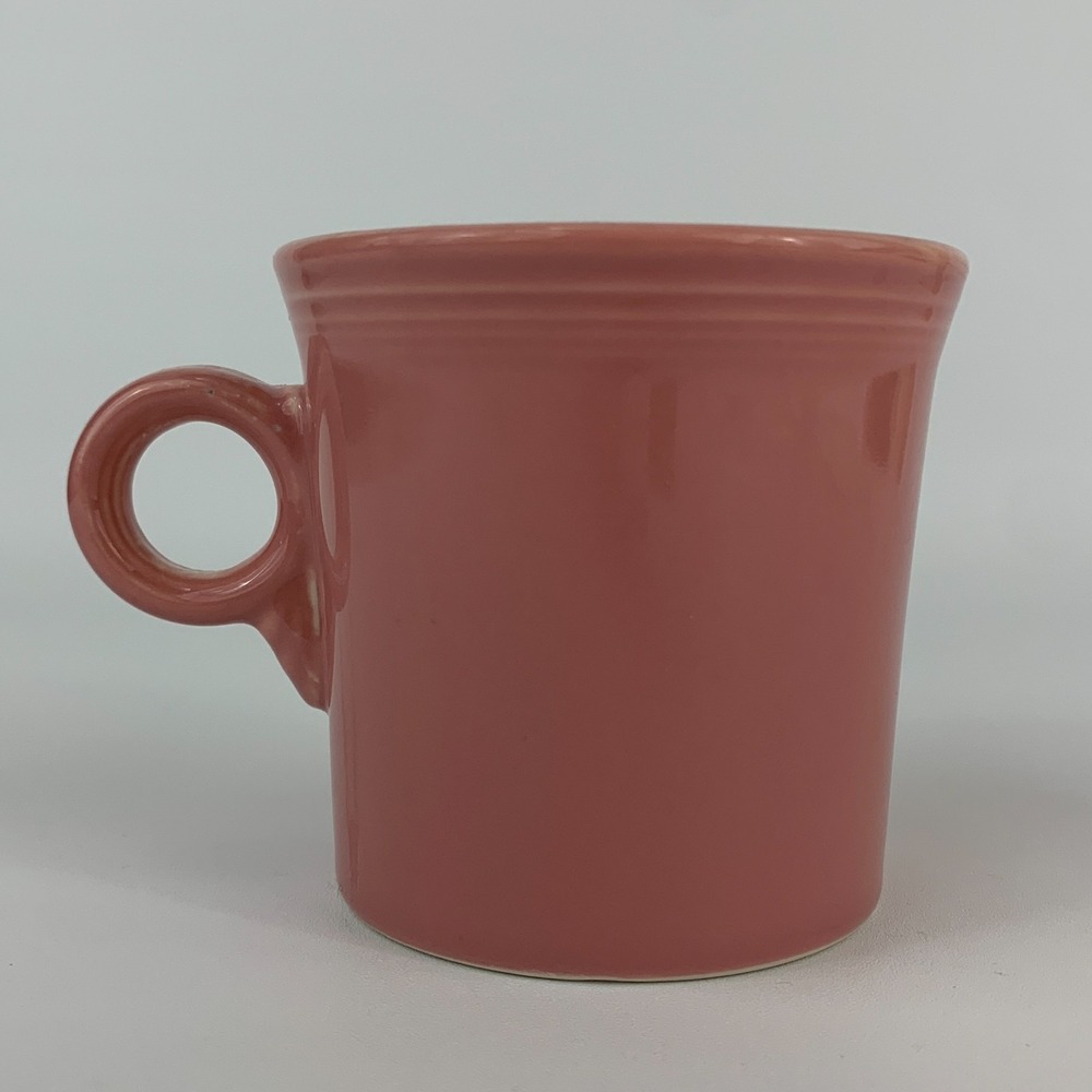 Fiesta Fiestaware HLC Pink O Ring Handle Mug Mid Centiry Modern Line 1998